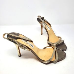 Jimmy Choo Champagne Pumps